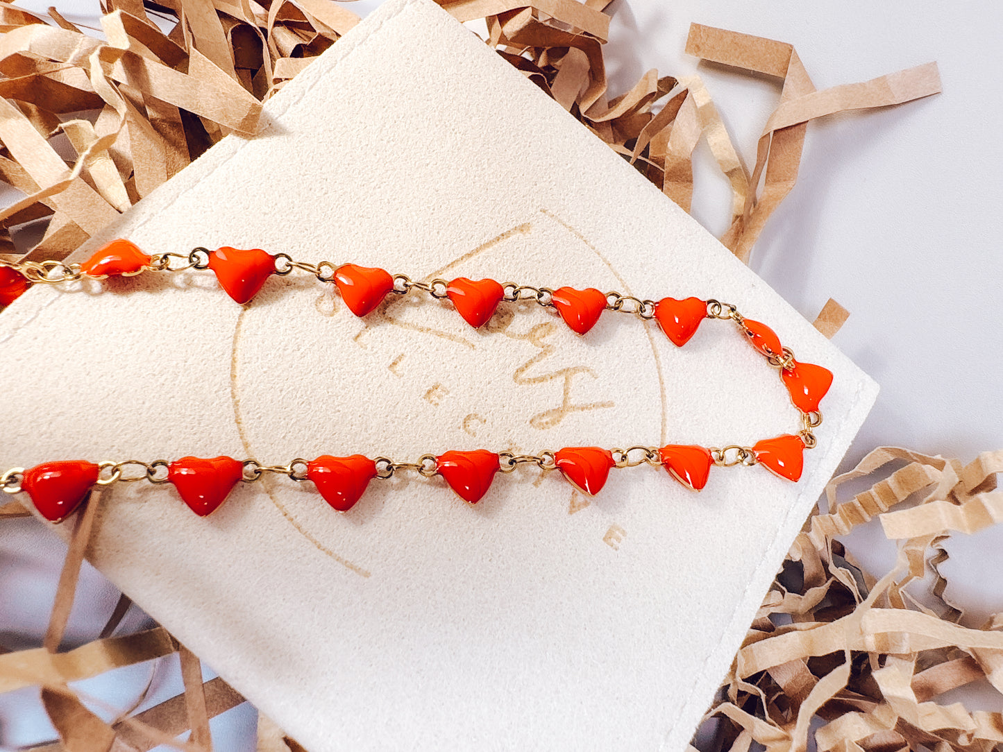 Red Heart Choker