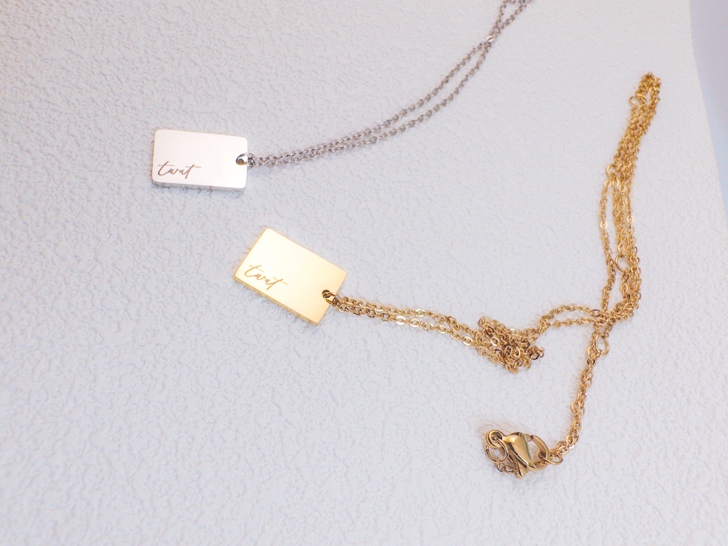 Dainty Twat Necklace