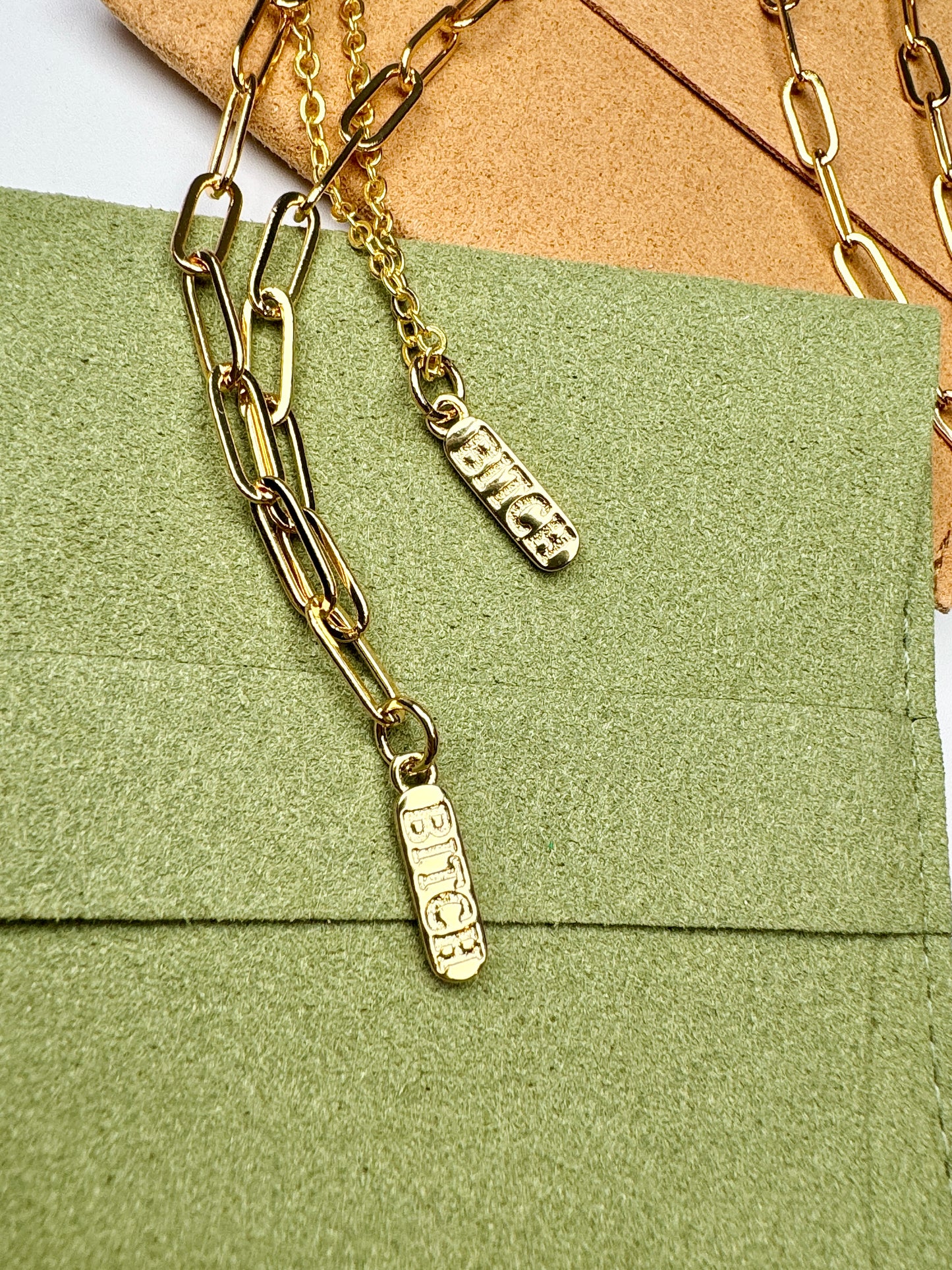 Bitch Pendant Necklace - Lors Collective