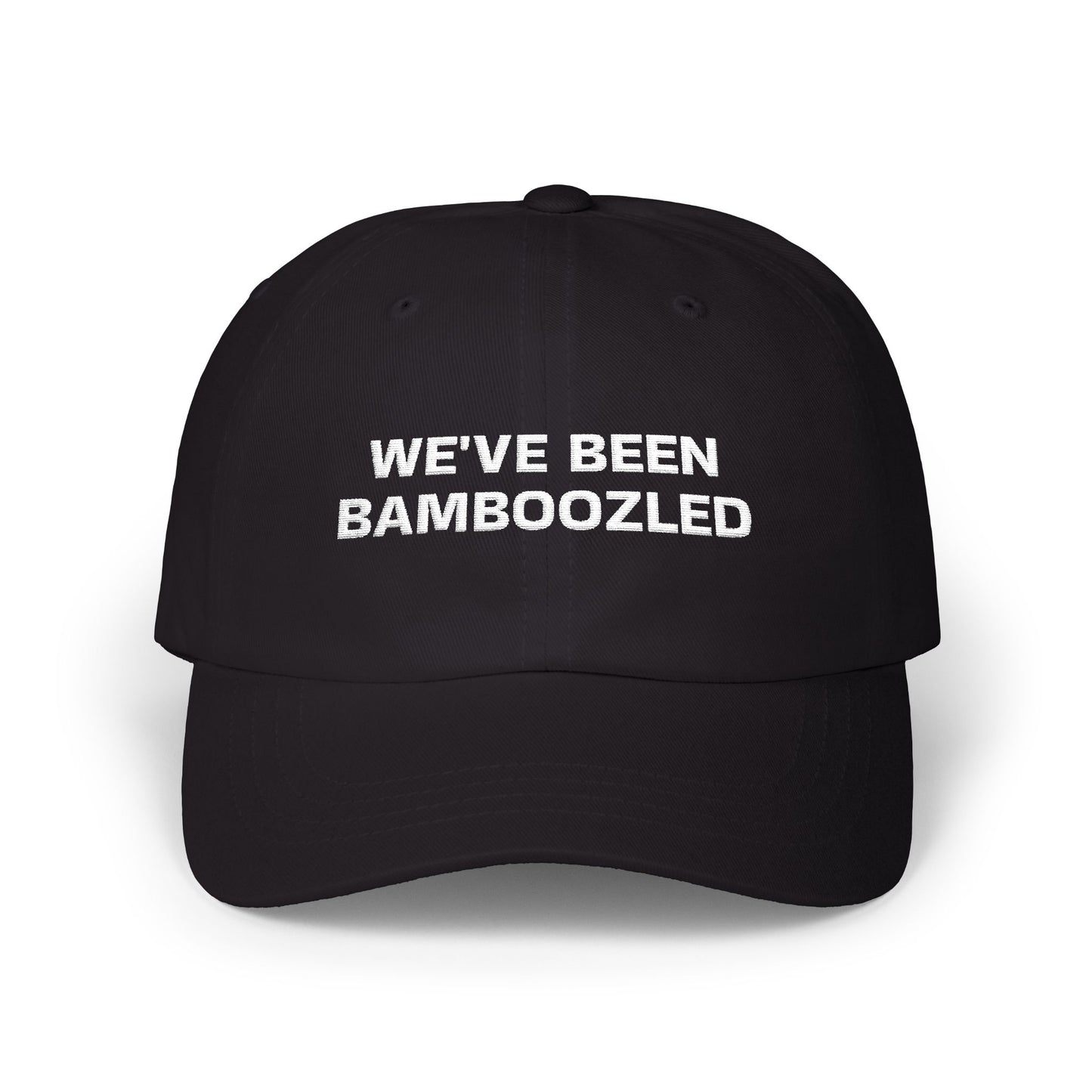 Embroidered "We've Been Bamboozled" Baseball Cap