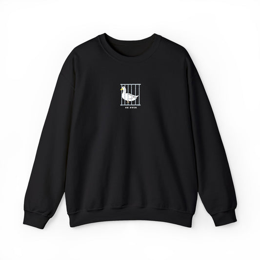 Oh Duck Sweatshirt, Funny Duck in Jail Sweatshirt, Oh Duck, Funny Duck Shirt - Lors Collective