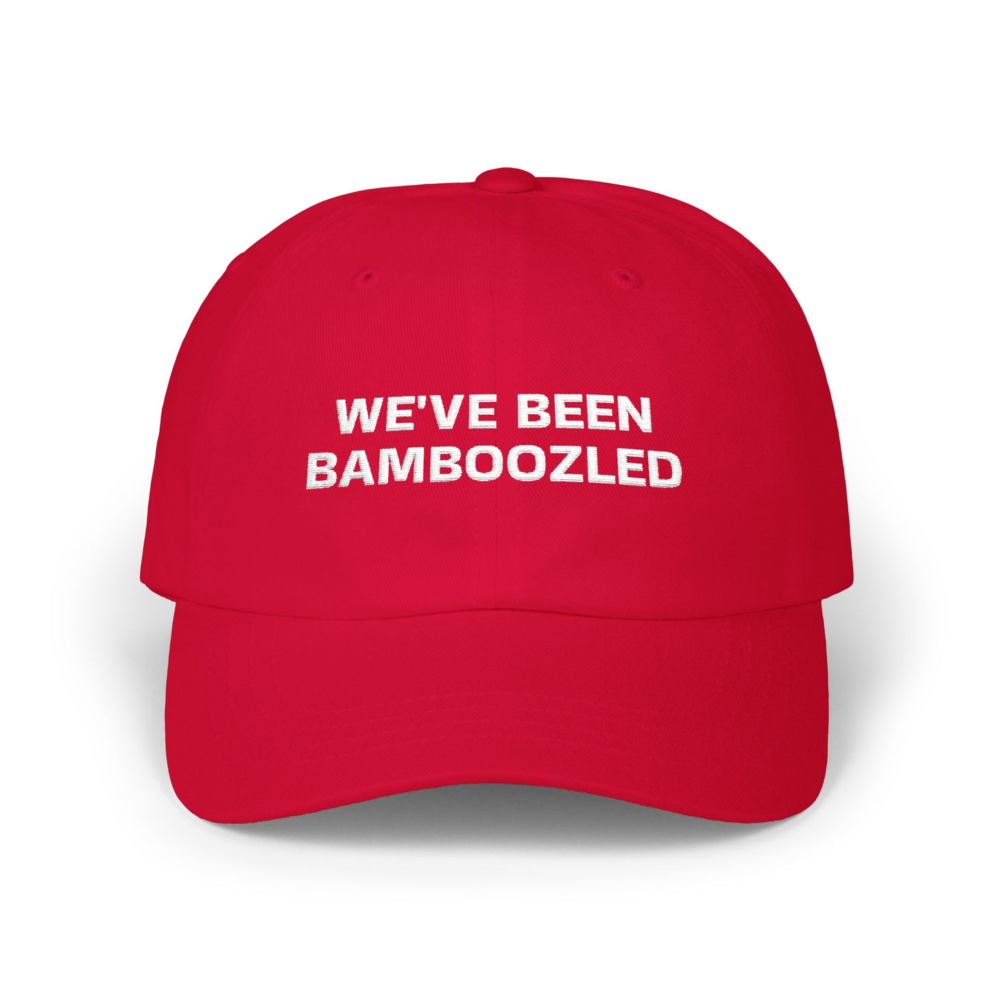 Embroidered "We've Been Bamboozled" Baseball Cap