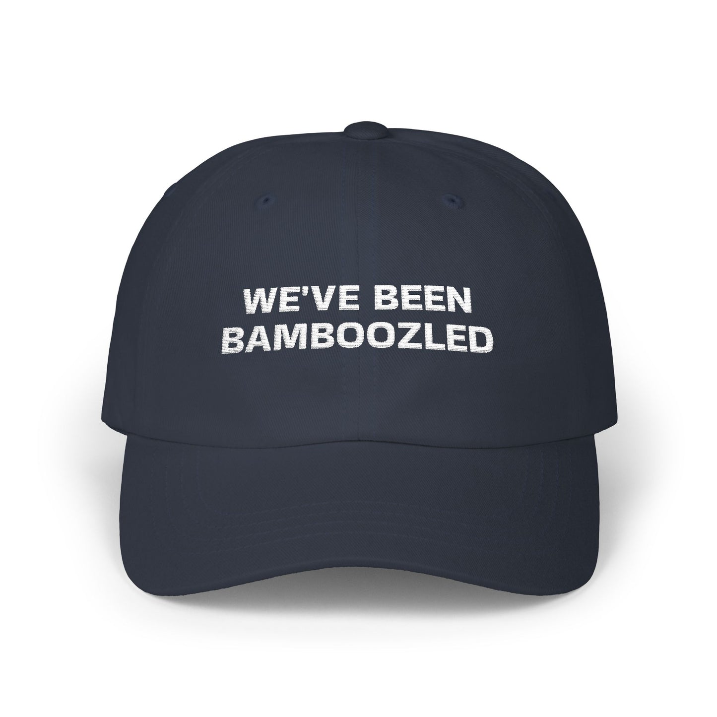 Embroidered "We've Been Bamboozled" Baseball Cap