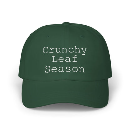 Crunchy Leaf Season Embroidered Hat