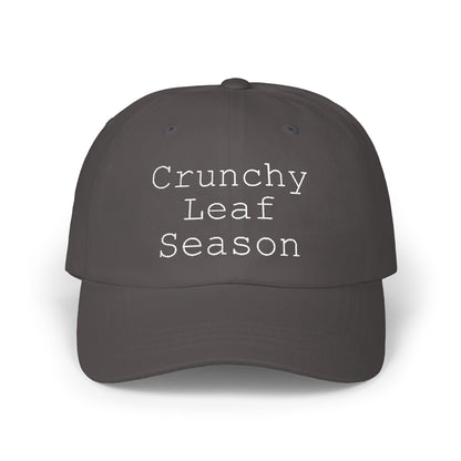 Crunchy Leaf Season Embroidered Hat