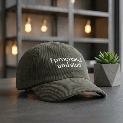 I procreated and stuff