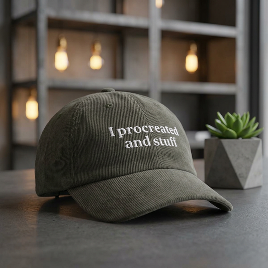 I procreated and stuff