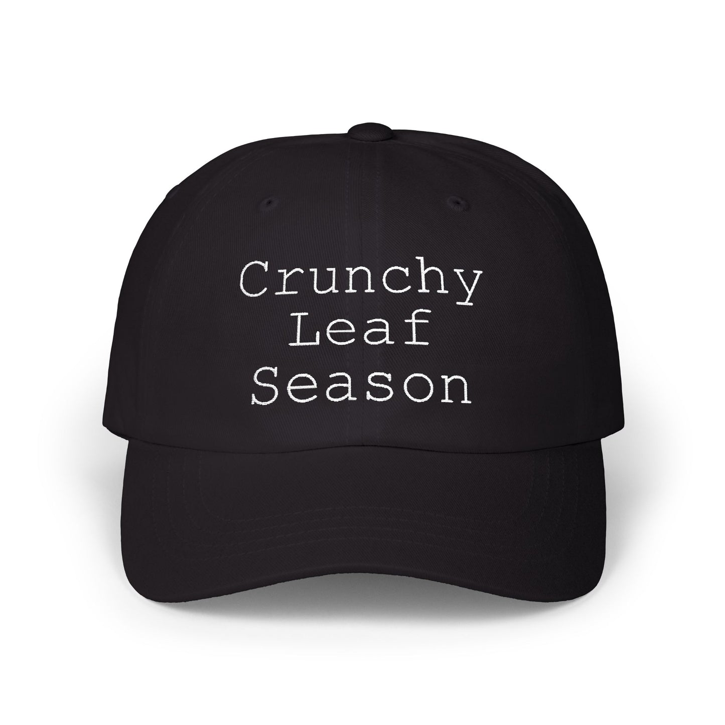 Crunchy Leaf Season Embroidered Hat