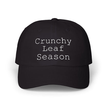 Crunchy Leaf Season Embroidered Hat