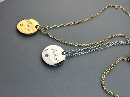 Dainty Fuck It Necklace