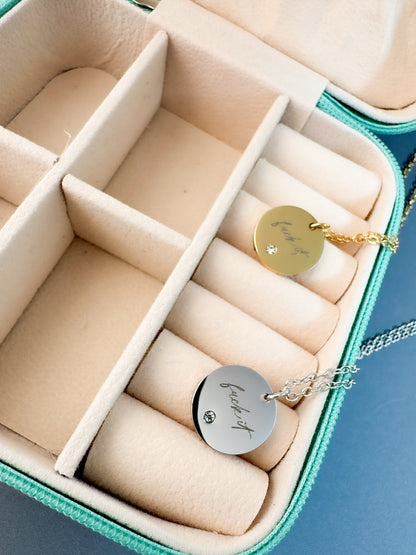 Dainty Fuck It Necklace