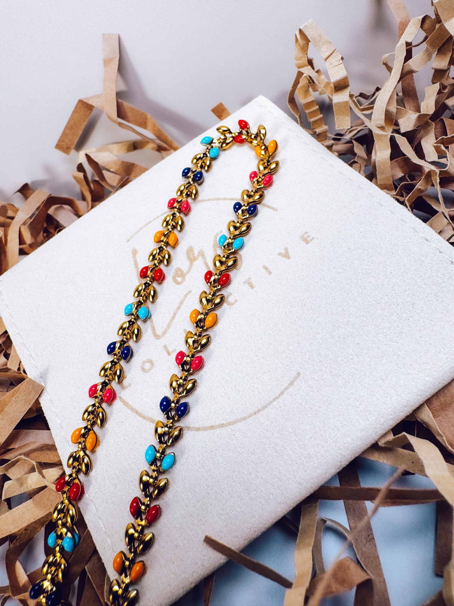 Vintage Leaf Choker