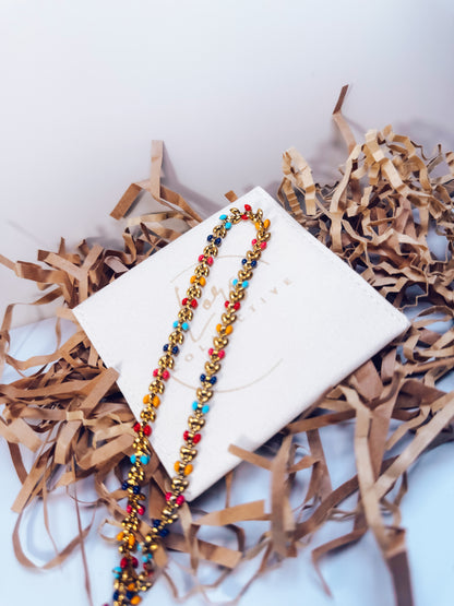 Vintage Leaf Choker