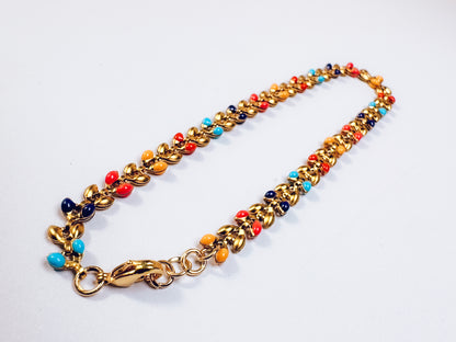 Vintage Leaf Choker