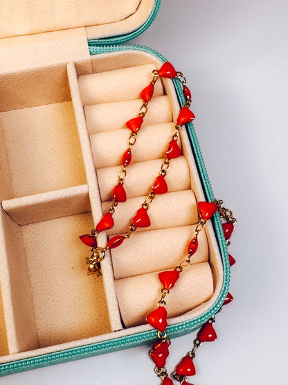 Red Heart Choker