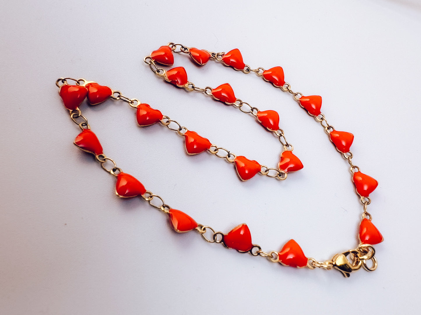 Red Heart Choker