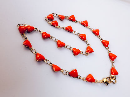 Red Heart Choker