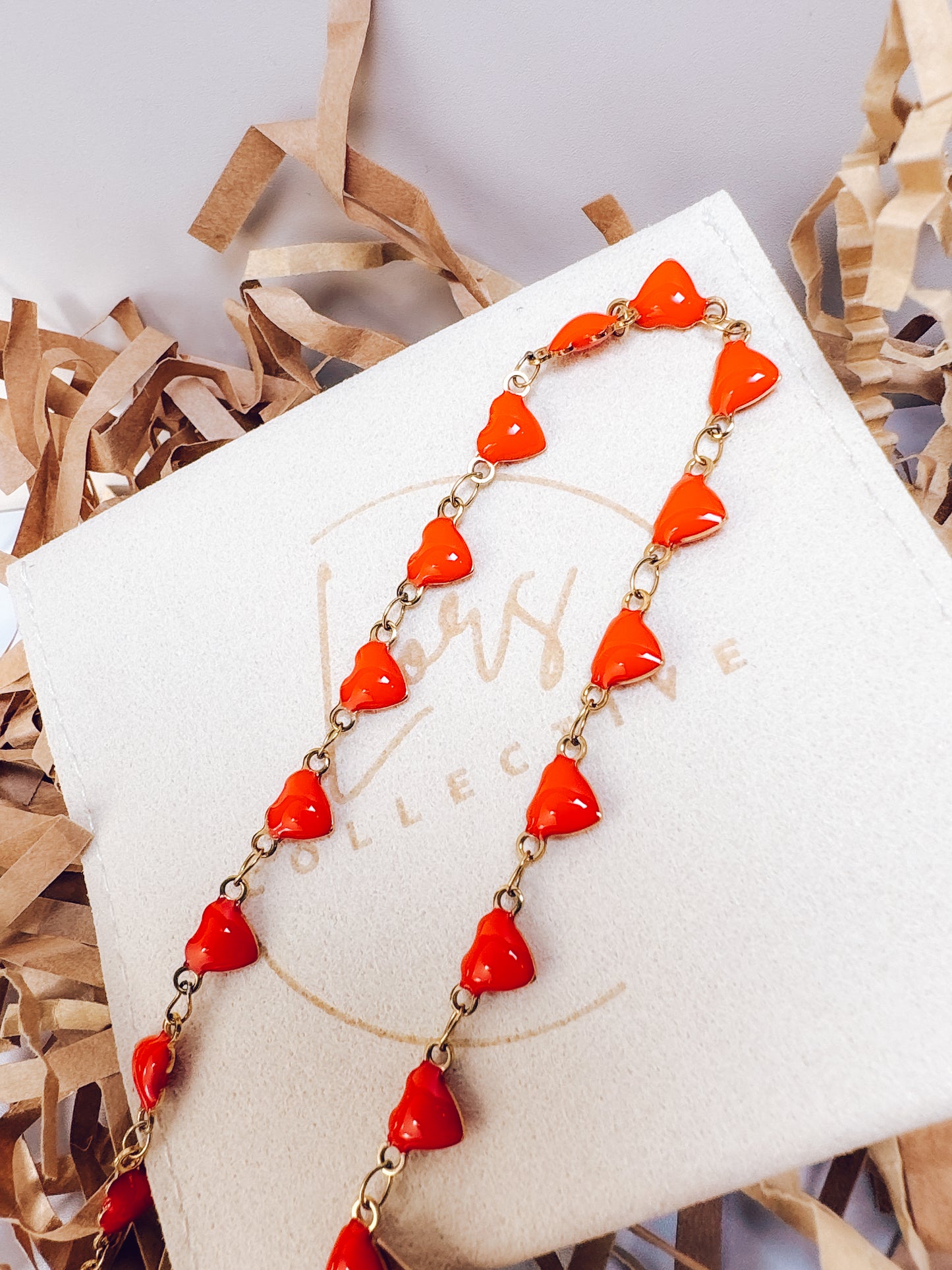 Red Heart Choker