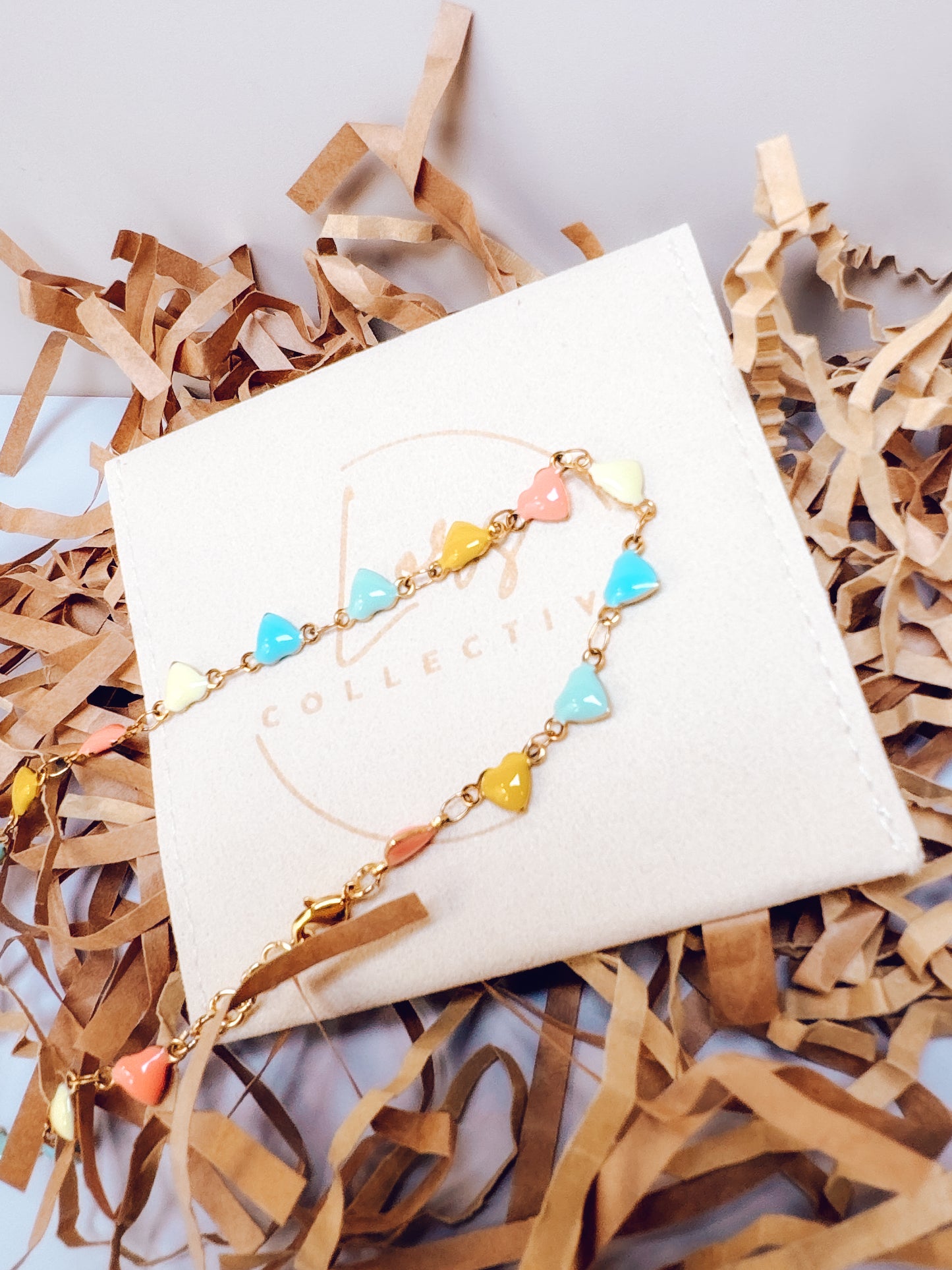 Pastel Heart Choker