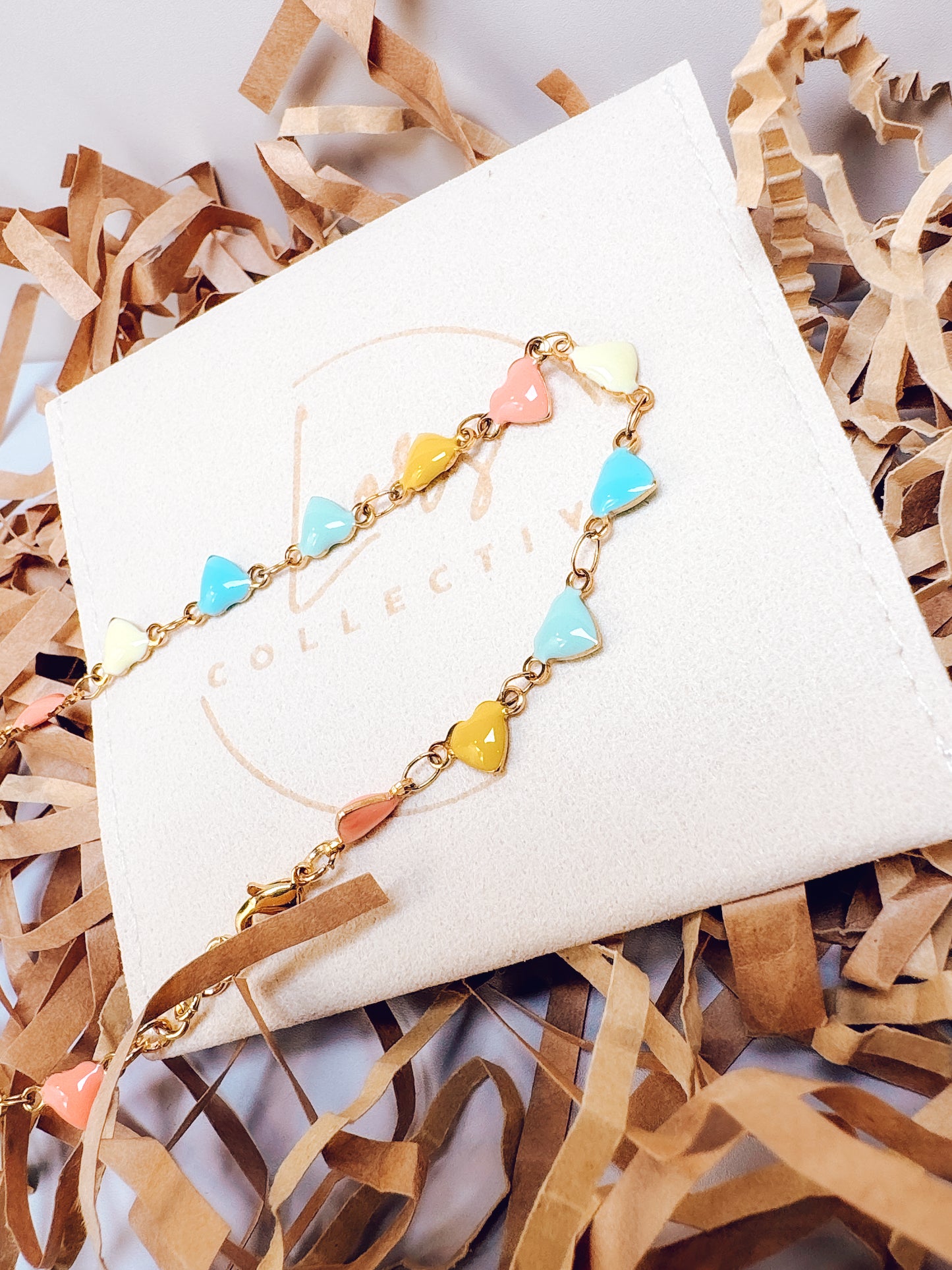 Pastel Heart Choker