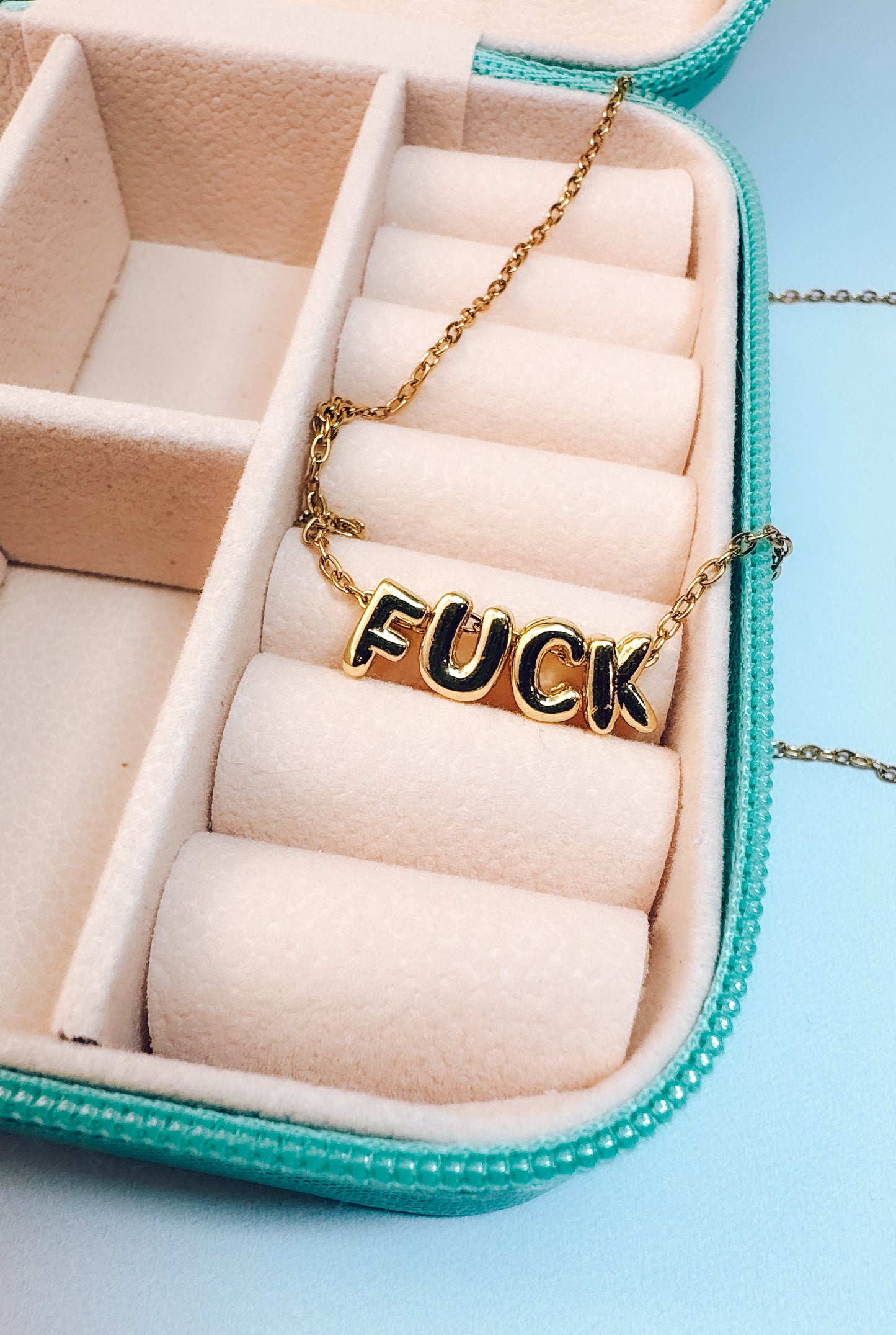 Gold F*ck Necklace