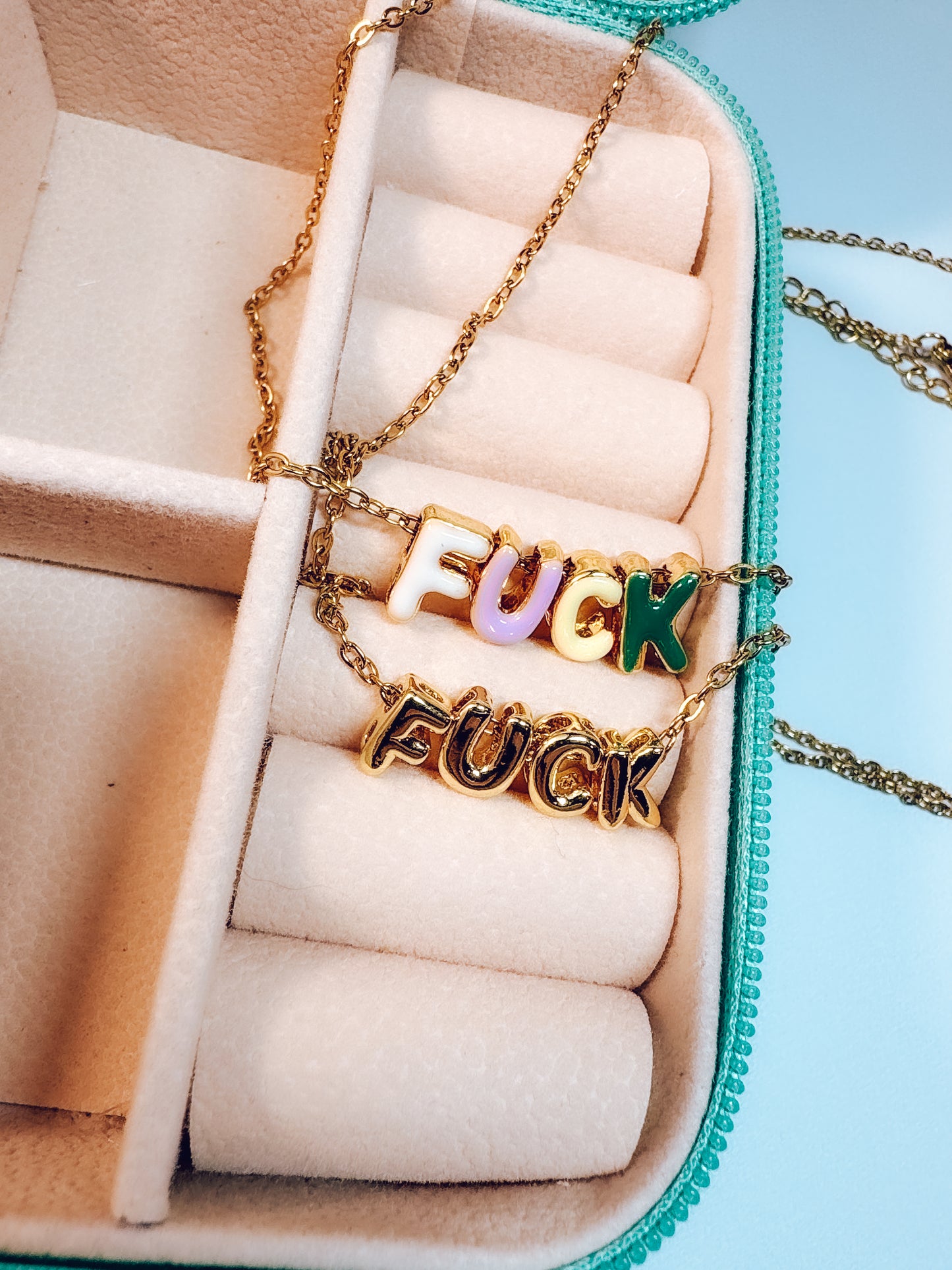 Gold F*ck Necklace