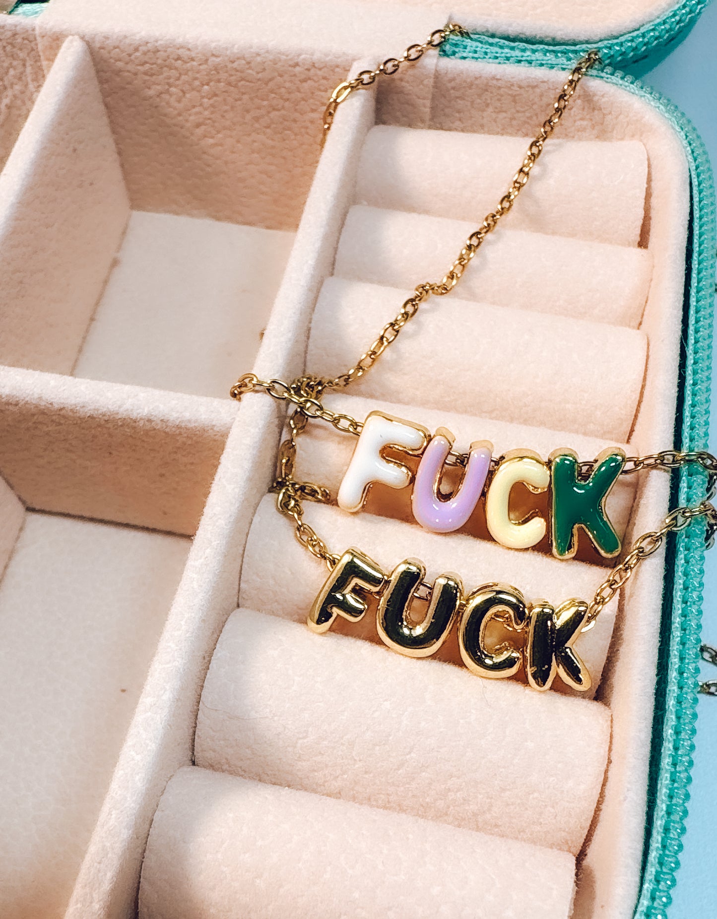 Gold F*ck Necklace