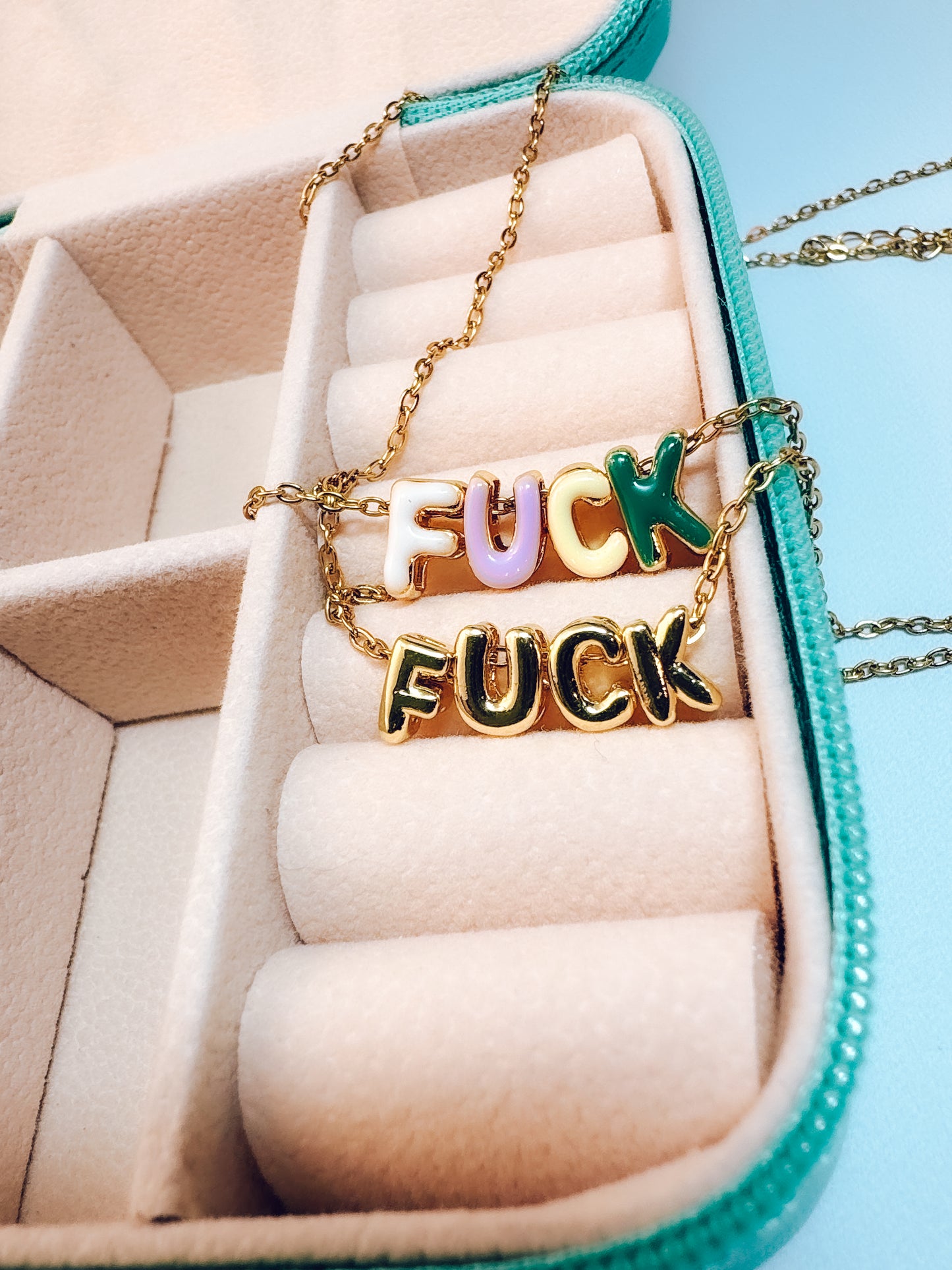 Gold F*ck Necklace