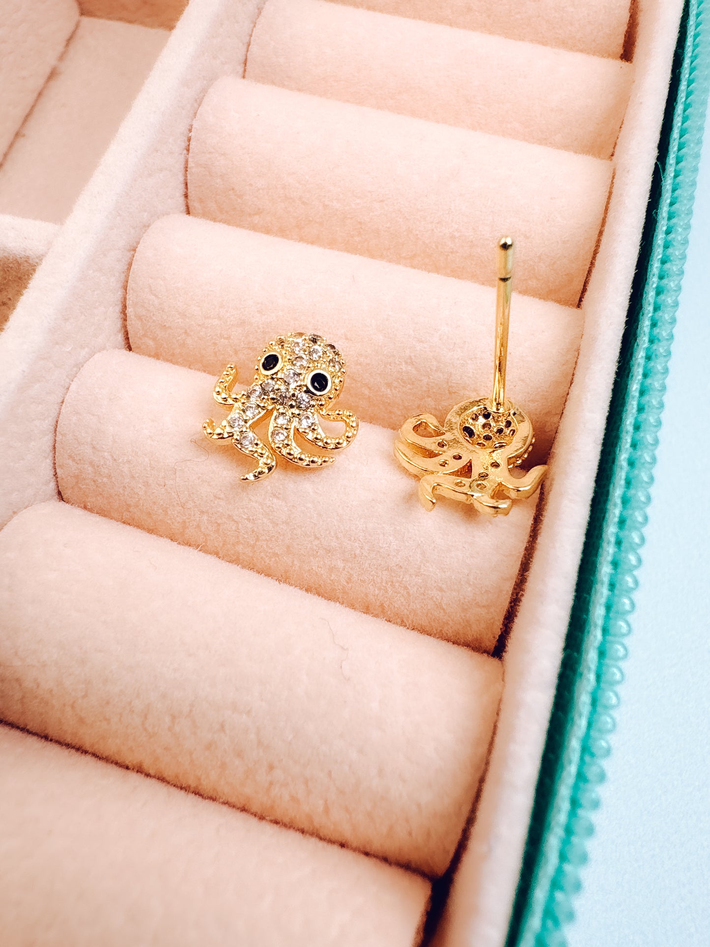 Octopus Stud Earrings