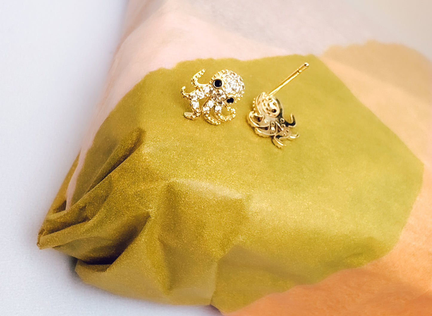 Octopus Stud Earrings
