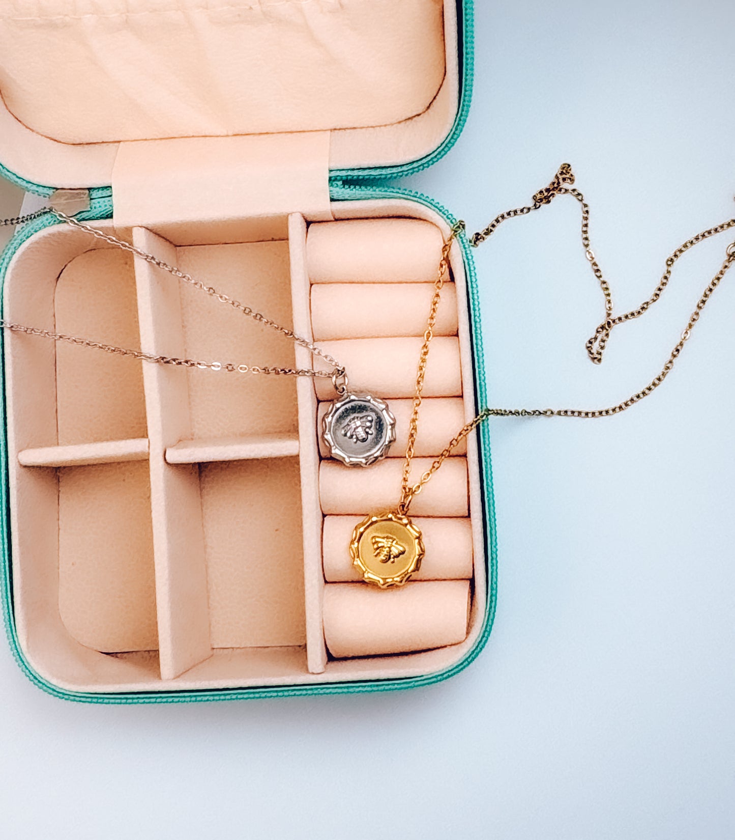 Bee Medallion Necklace