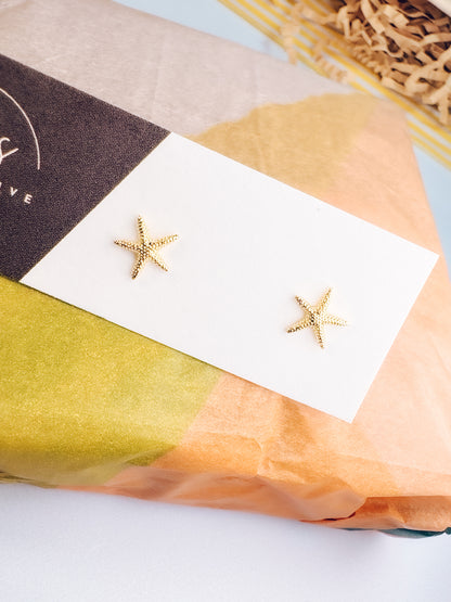 Starfish Stud Earrings