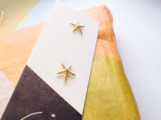 Starfish Stud Earrings