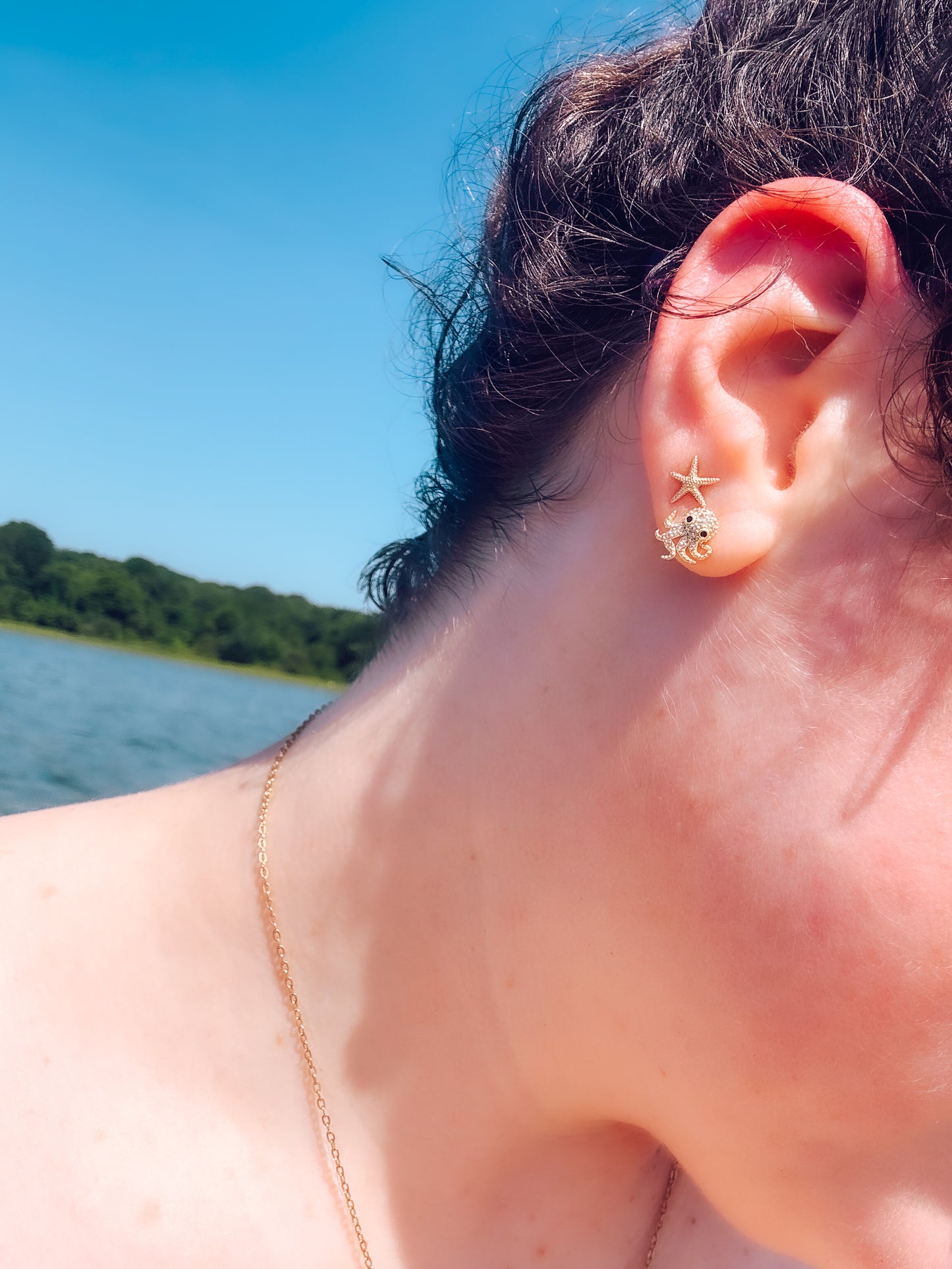 Starfish Stud Earrings