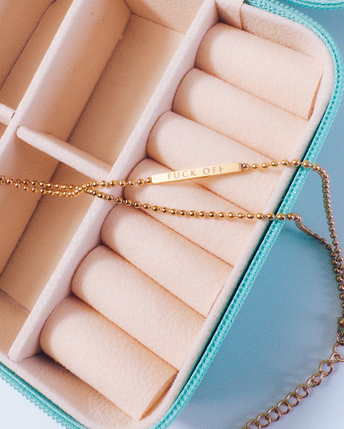 F*ck Off Double Chain Bracelet