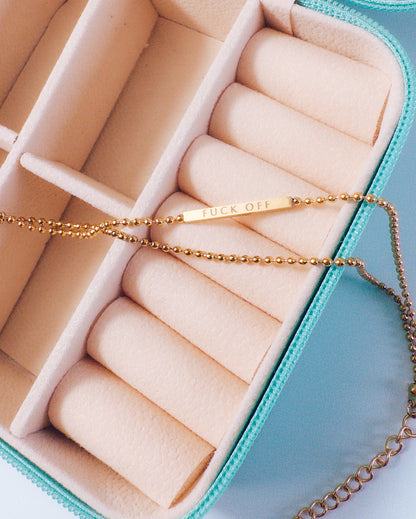 F*ck Off Double Chain Bracelet