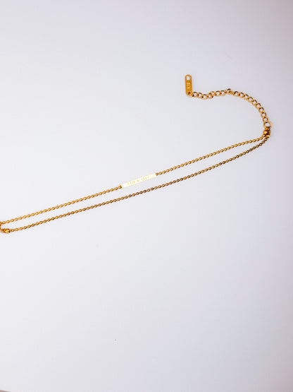 F*ck Off Double Chain Bracelet