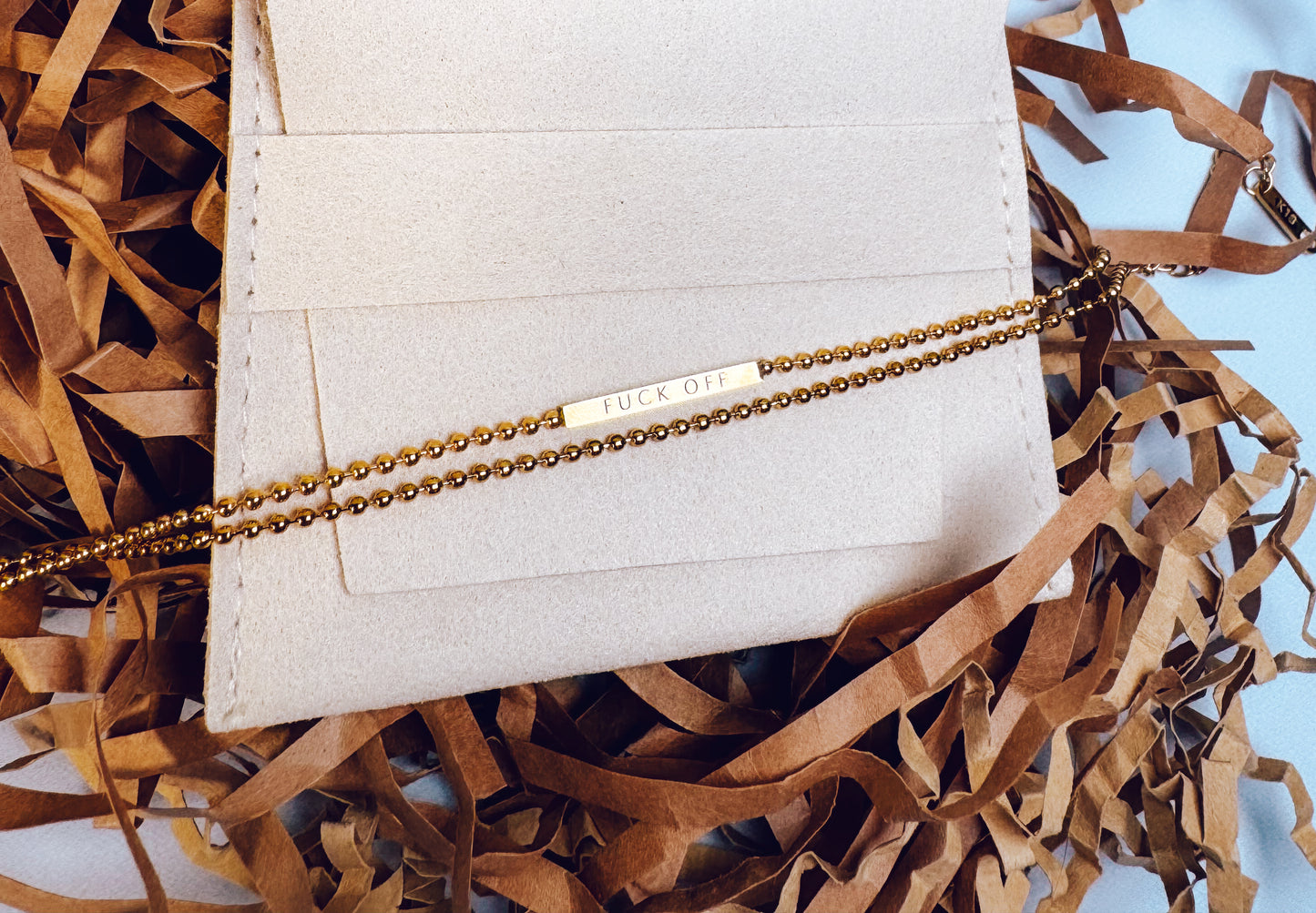 F*ck Off Double Chain Bracelet