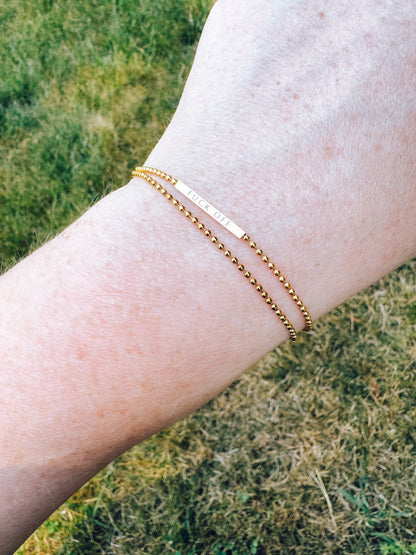 F*ck Off Double Chain Bracelet