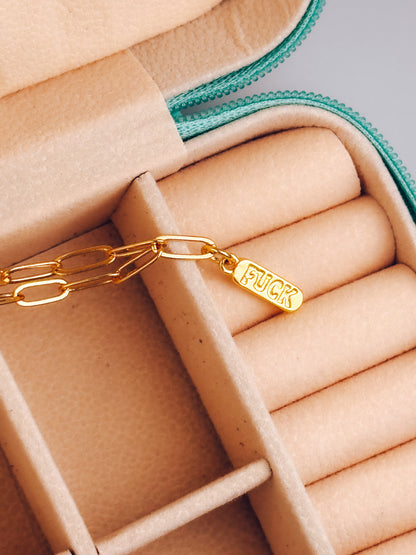 F*ck Pendant Necklace