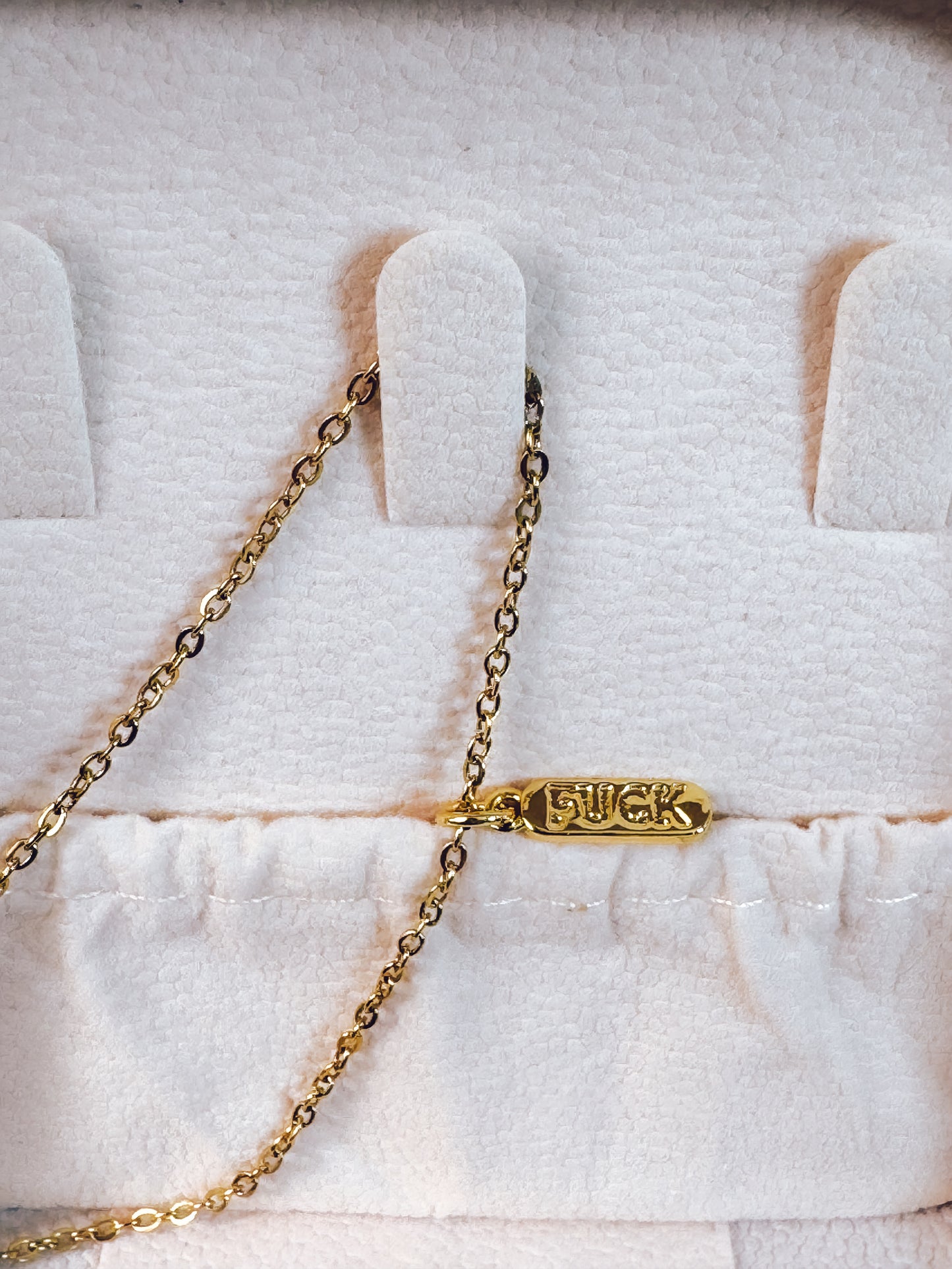 F*ck Pendant Necklace