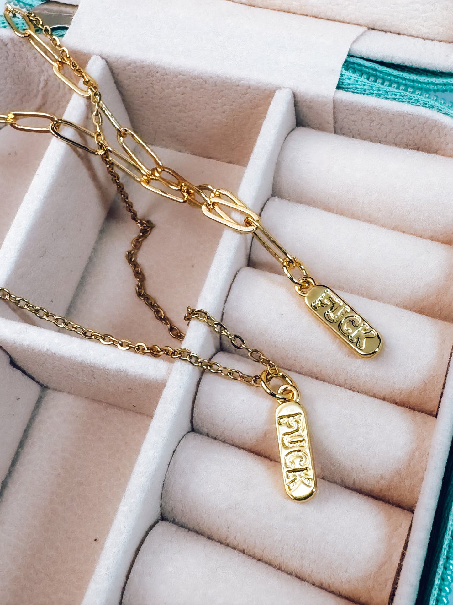 F*ck Pendant Necklace