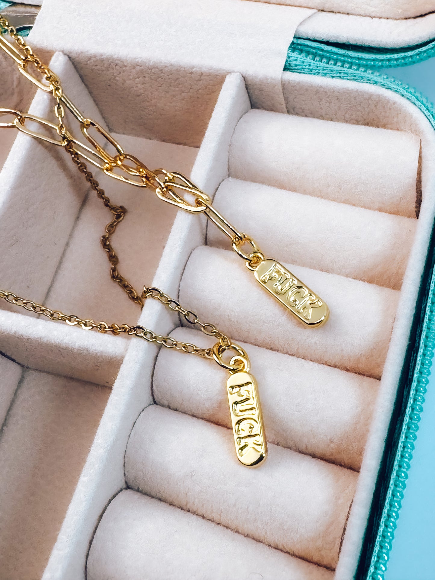 F*ck Pendant Necklace