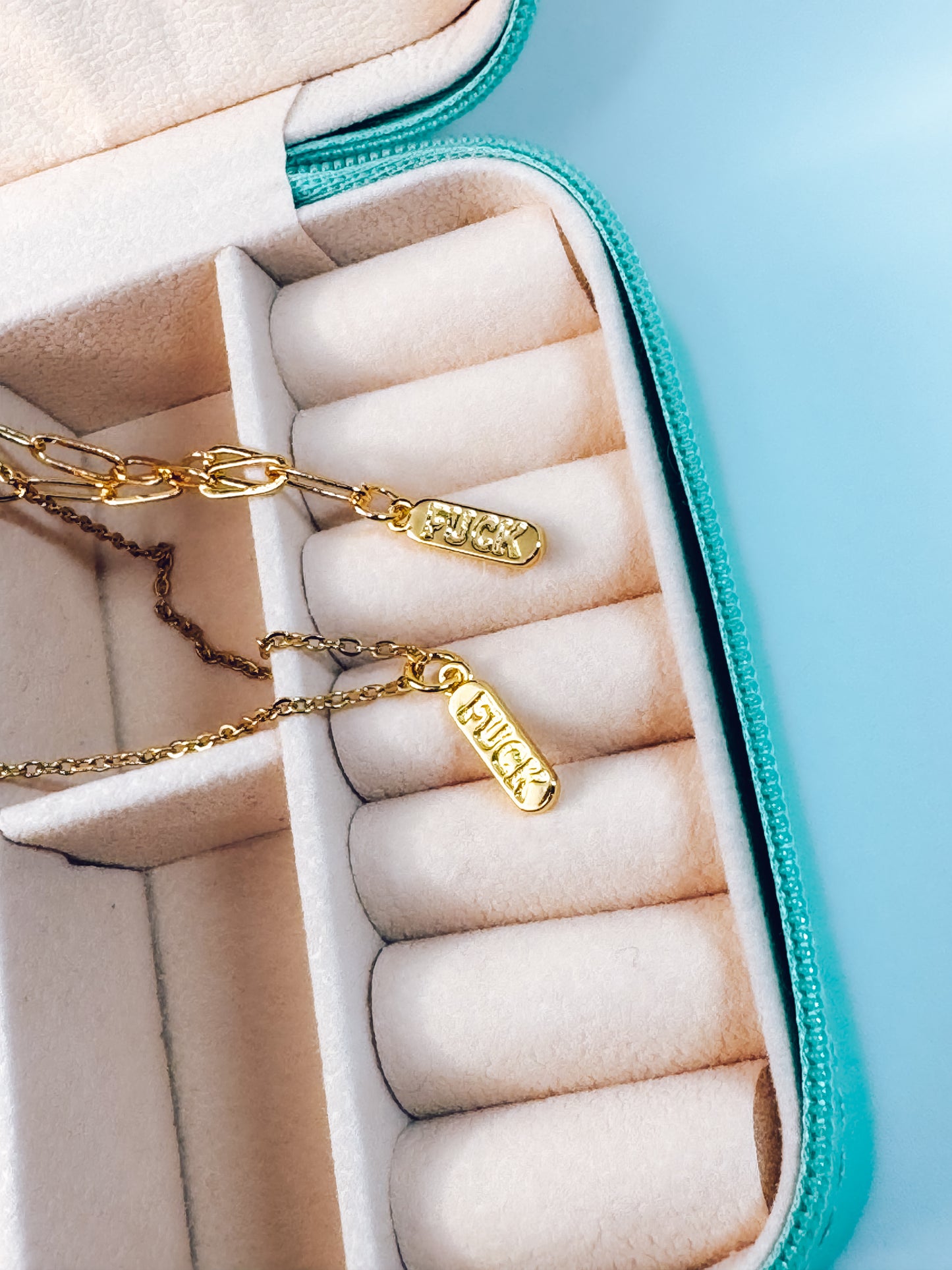 F*ck Pendant Necklace