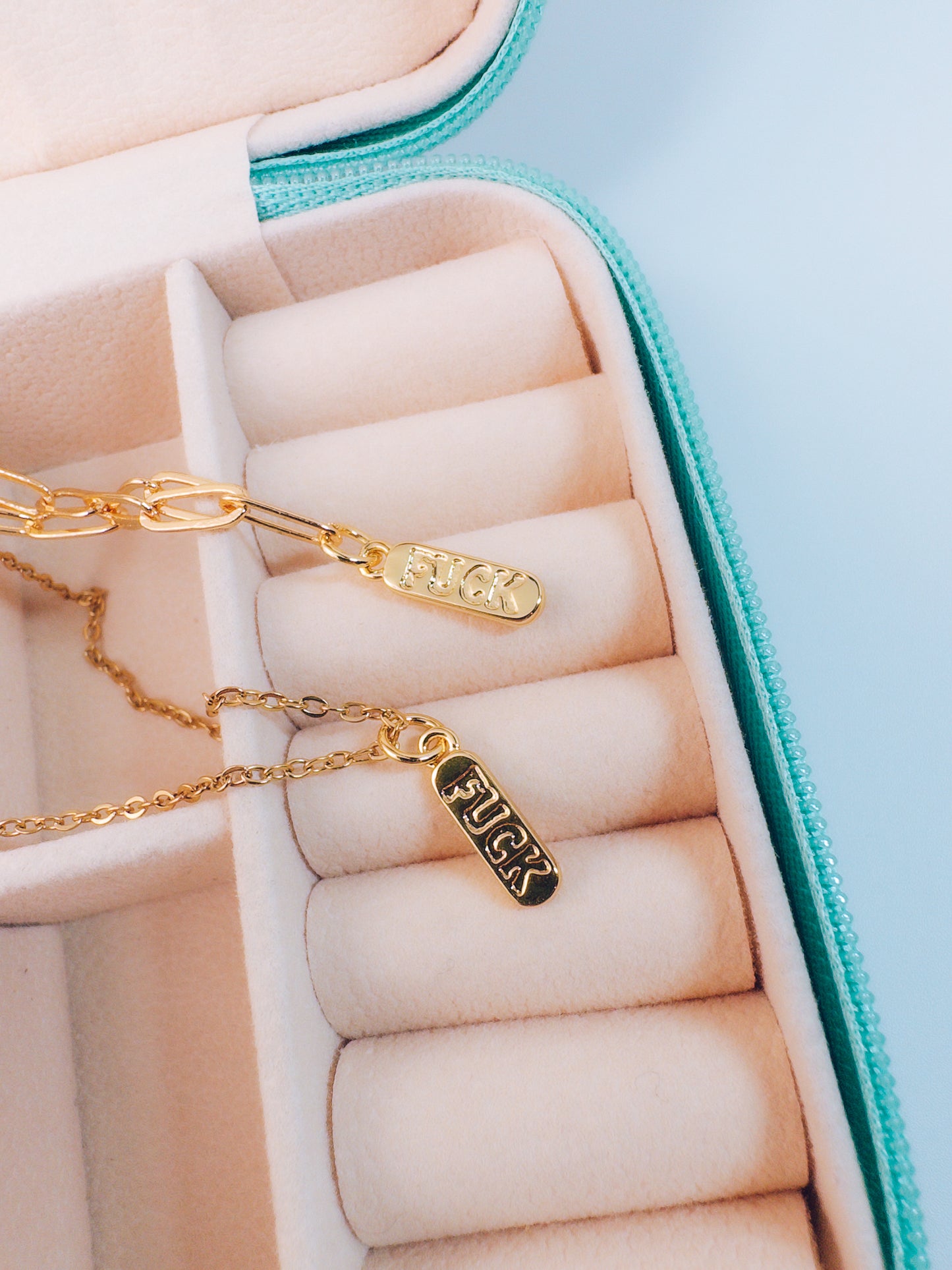 F*ck Pendant Necklace