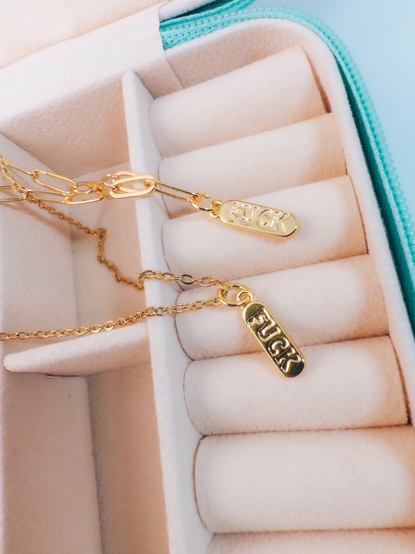 F*ck Pendant Necklace