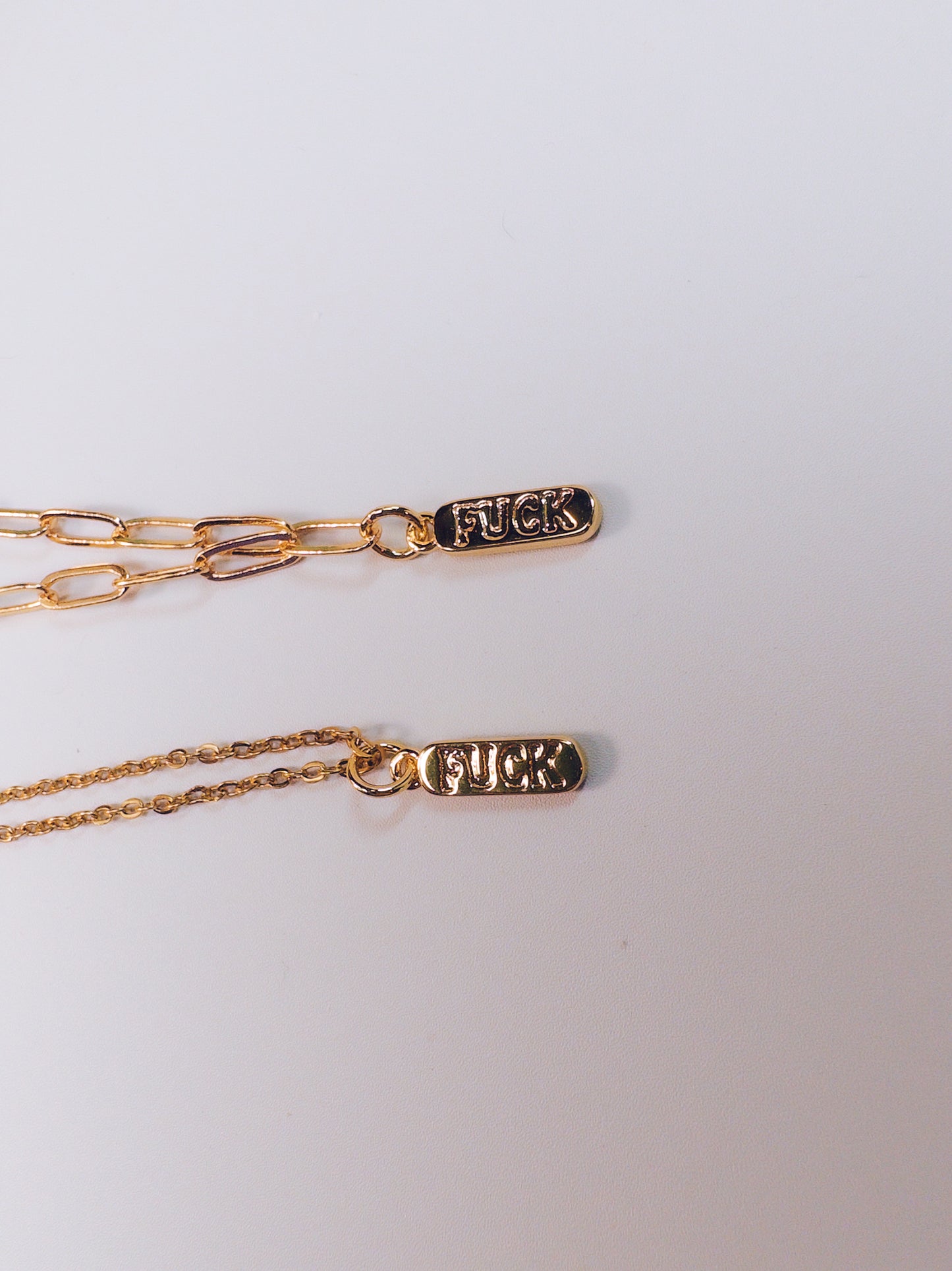 F*ck Pendant Necklace