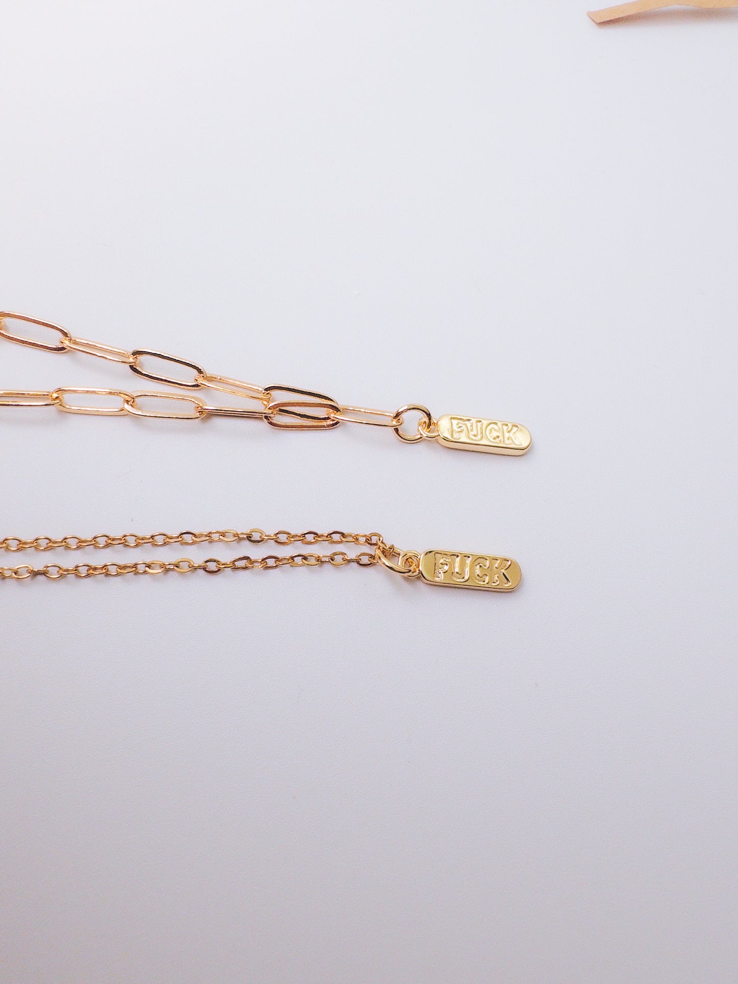 F*ck Pendant Necklace