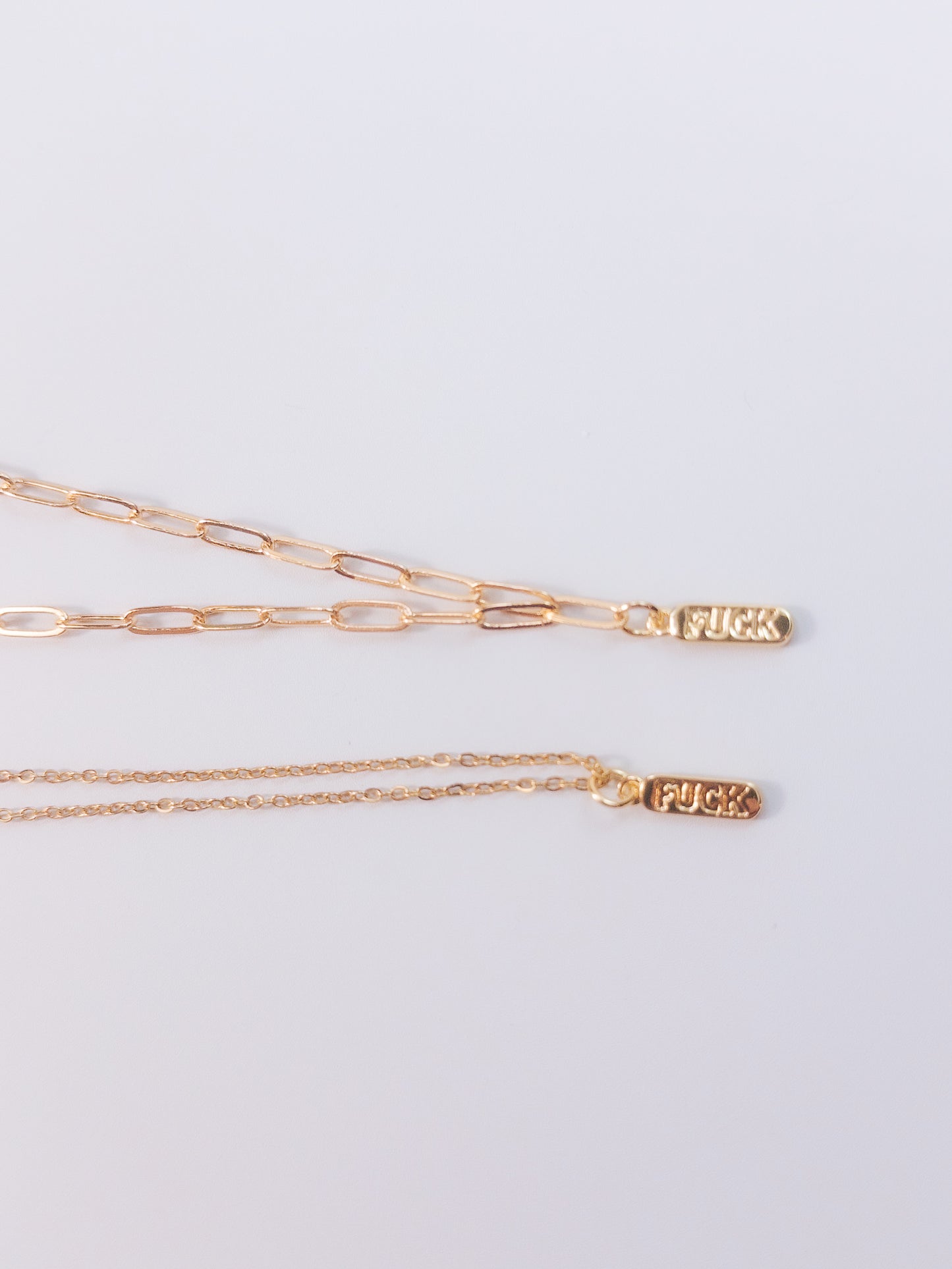 F*ck Pendant Necklace