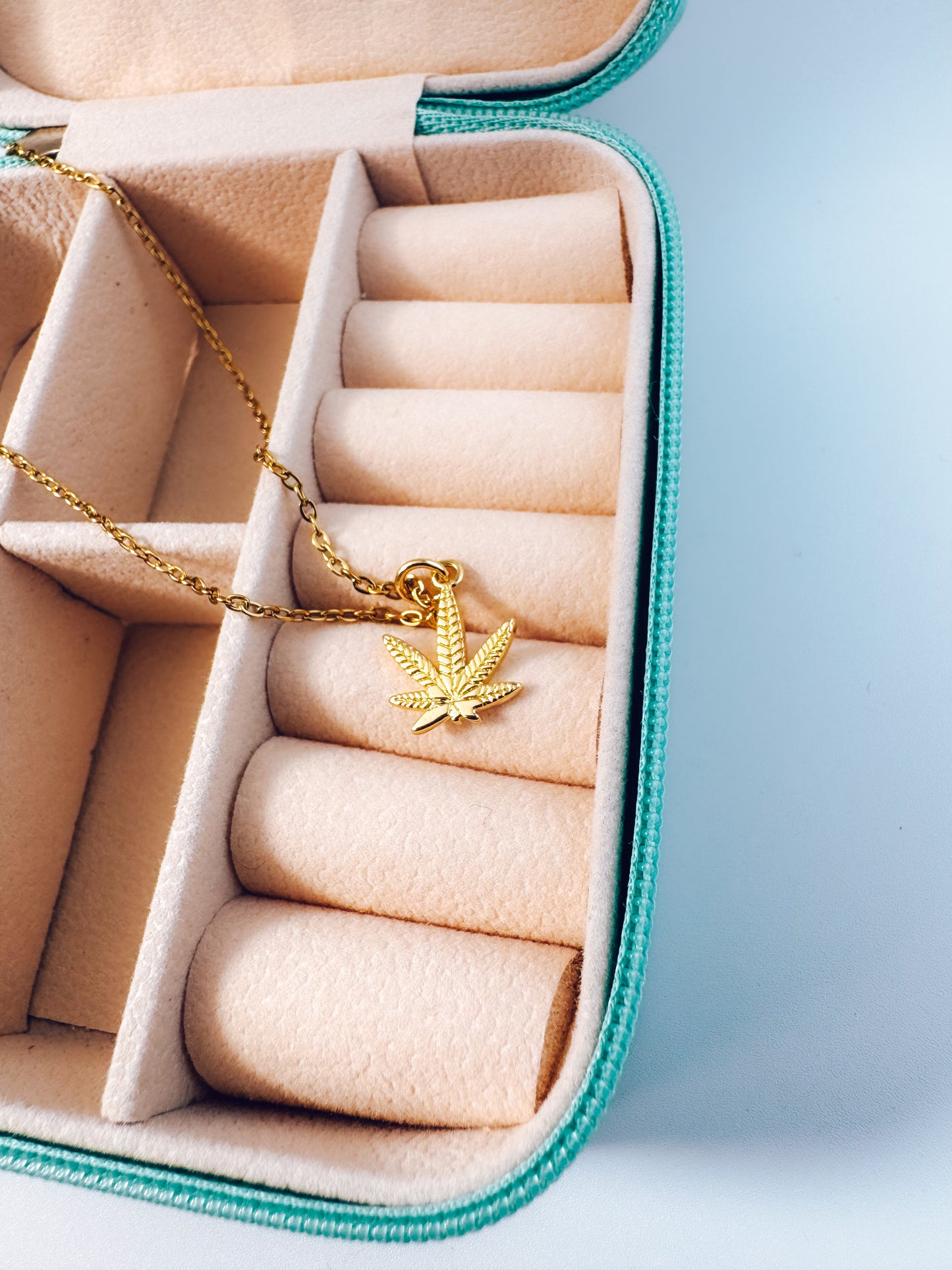 Cannabis Leaf Necklace